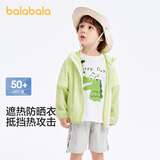 巴拉巴拉【商场同款】宝宝儿童防晒衣男女童外套皮肤衣夏薄潮202224105202