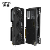 讯景（XFX）AMD RADEON RX 9070 XT 黑狼 16GB 全新电竞游戏设计智能学习台式电脑独立显卡