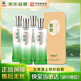丛台 活分子系列 浓香型白酒 40.8度 500mL*4瓶 整箱装 低度口粮酒