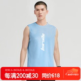 步锐特（BURUITE）运动背心男宽松篮球服训练健身衣无袖上衣速干t恤送爸爸跑步装备 中兰冰感背心 XL 【身高170-175体重60-70KG】