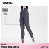 SIINSIIN4.0鲨鱼裤女春秋外穿高腰收腹打底裤加绒鲨鱼裤不掉档显瘦提臀 【4.0轻暖款】高级灰 L (100-115斤)