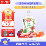 亨氏 (Heinz) 超金苹果西梅泥78g (婴儿辅食 果汁泥 初期-36个月适用)