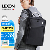 乐上（LEXON）法国品牌双肩包14英寸商务电脑包男防泼水背包通勤笔记本书包礼物