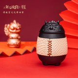 平仄上新了故宫茶水分离杯陶瓷杯泡茶杯麒麟杯送朋友礼物300ml麒麟