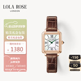 LOLA ROSE罗拉玫瑰新小棕表女士手表女节日礼物送女友生日礼物女