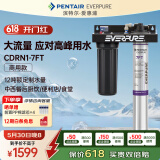 爱惠浦（Everpure）商用厨房自来水过滤 餐饮现调直饮 5升/分钟 12吨超大制水量 餐饮用水过滤器CDRN1-7FTCombo 