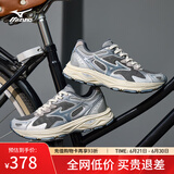 美津浓（MIZUNO）【RACER S】软底轻便运动跑步鞋男女同款缓震透气休闲慢跑鞋 19/渣渣灰 42 (270mm)