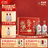 水井坊 小水井 52度 500ml*2瓶 礼盒装 浓香型白酒 