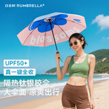 RUMBRELLA日全时智能电动雨伞全自动一键全收遮阳晴雨两用防晒防紫外线伞