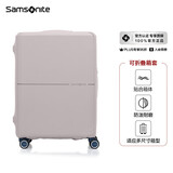 新秀丽（Samsonite）行李箱套小号拉杆箱套旅行箱保护罩可调节浅灰色密码箱套HC1
