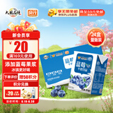 风行牛奶蓝莓风味牛奶饮品 200ml*24盒 风味牛奶量贩装团购送礼