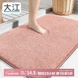 大江地垫浴室脚垫卫生间吸水地垫厕所门口防滑40x60cm