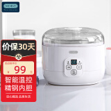 OIDIRE 酸奶机 家用小型全自动恒温酸奶机酵素机米酒机纳豆智能精准控温发酵机1L大容量不锈钢内胆 ODI-SA13 经典款+陶瓷分杯+赠10小包菌粉