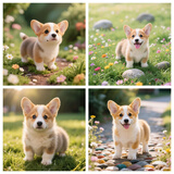 馨萌宣纯种柯基幼犬活体宠物狗狗双色三色小短腿威尔士柯基 宠物级 随机发货 公