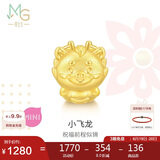 周生生黄金转运珠 文化祝福十二生肖足金串珠定价生肖龙93695C不含绳