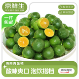 京鲜生 海南青金桔小金桔1斤装 单果7-14g 小青桔生鲜水果源头直发包邮