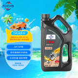 福斯（FUCHS）全合成机油润滑油泰坦超能PLUS 5W-40 4L SP 养车保养