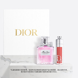 迪奥DIOR花漾润彩口红香水礼盒(淡香水+丰唇蜜018)生日礼物新年礼物女