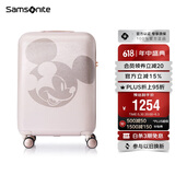 新秀丽（Samsonite）行李箱25英寸拉杆箱迪士尼米奇扩容旅行箱AF9米色托运密码箱