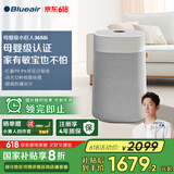 布鲁雅尔（Blueair）【家电国家补贴】空气净化器除甲醛病菌雾霾过敏原异味家用卧室净化机母婴级小巨人3650i