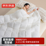 京东京造爱斯基摩雪屋被 6.4clo极致保暖雪绒毛球纤维加厚被子冬季2x2.3m