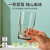 帕莎帕琦进口无铅玻璃啤酒杯耐热喝水杯子果汁泡茶牛奶杯440ML1只420204