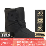迪卡侬（DECATHLON）雪地鞋男女户外防水徒步东北雪地靴加厚保暖棉鞋SH100 男款 黑色（拍大一码） 41