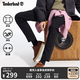 添柏岚（Timberland）官方男装长裤春季户外休闲卡其裤弹性修身|A2A49 A2A49001/黑色 30