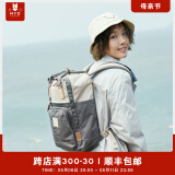 MYD双肩包女2024新款女士背包大容量书包大学生女旅行包电脑包妈咪包 （M）葵瓜子 Sunflower Seeds