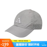 耐克NIKE男女ACG帽子 NK CLUB CAP U AB 运动配饰FB6533-009灰色 S/M