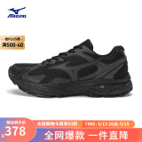 美津浓（MIZUNO）【RACER S】软底轻便运动跑步鞋男女同款缓震透气休闲慢跑鞋 01/黑色 36 (225mm)