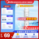 美的净水器滤芯—适用于超滤MU136-4/151-4 1693A-50G 304D-4 1886-75G 1593-50G S1系列-前置碳滤芯