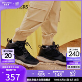斯凯奇（Skechers）男鞋春中帮鞋户外防滑男靴休闲运动鞋工装靴65731