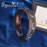 special气质优雅复古轻奢高颅顶发箍头箍手工发箍宽边发箍 爱与年华