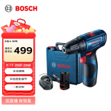 博世（BOSCH）GSR 120-LI 12V充电式电动工具电动螺丝刀锂电手电钻 2.0Ah双电