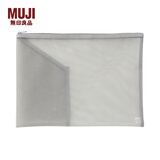 无印良品（MUJI） 锦纶网眼 文件包 9A65038 灰色 A4