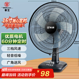 华生（Wahson）电风扇/台扇/低音风扇/16吋大风量家用办公电扇交流定频风扇 WS-A1603
