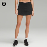 lululemon丨Pace Rival 女士运动中腰短裙 速干 芯吸 LW8A78R 黑色 XXS /2
