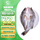 GUO LIAN国联水产 酒香海鲈鱼净重400g 三去开背 冰冻生鲜