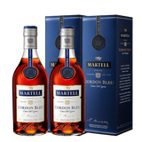 马爹利（Martell） 蓝带xo 干邑白兰地 洋酒 350ml*2 双支