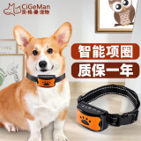 茨格曼 宠物训狗自动止吠器智能自动防叫防咬器狗电击项圈小中型犬通用 黄色止吠器 *