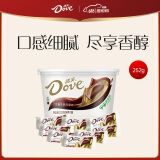 德芙（Dove）丝滑牛奶巧克力分享碗装18粒252g休闲儿童零食糖果生日礼物