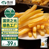雪川食品（Snow Valley）雪峪龙渊 裹粉3/8冷冻粗薯条半成品 4斤/袋 空气炸锅食材预制菜