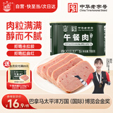 北戴河（BDH）午餐肉罐头198g即食露营火锅速食囤货泡面搭档高含肉量中华老字号