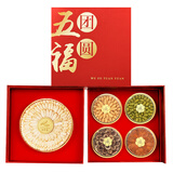 半山农【五福团圆礼盒】西洋参片红参鹿茸石斛老人营养补品送礼长辈父母