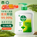 滴露（Dettol）洗手液松木500g瓶 健康抑菌消毒非补充装 儿童家庭用清爽去油