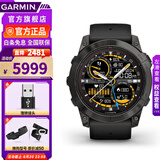 佳明（GARMIN）Fenix7系列飞耐时7户外运动智能手表血氧心率登山滑雪跑步送男友 F7X Pro旗舰版-黑色