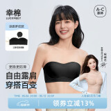 幸棉（LUCKMEEY）【祝绪丹同款】无肩带内衣防滑抹胸薄款文胸透气不闷汗裹胸女