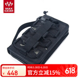 MAXGEAR 玄武战术钱包男款手包 户外大容量迷彩钱包手机包 黑色魔蝎迷彩MC-BLACK
