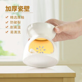 至臻香氛香薰炉精油灯卧室蜡烛家用创意陶瓷镂空香熏炉 中号香薰炉+蜡烛托+10根蜡烛 无香薰精油